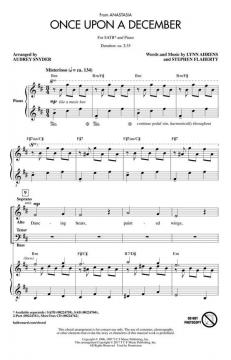 Once Upon A December (Stephen Flaherty) 
