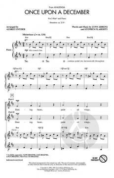 Once Upon A December (Stephen Flaherty) 