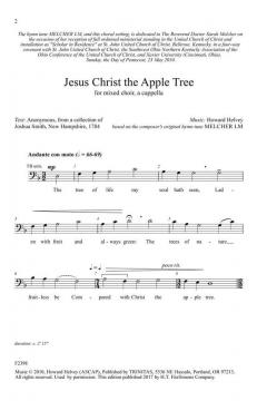 Jesus Christ The Apple Tree (Howard Helvey) 