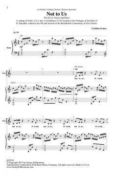 Not To Us (Christian Grases) 