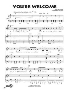 Let's All Sing Songs From MOANA 