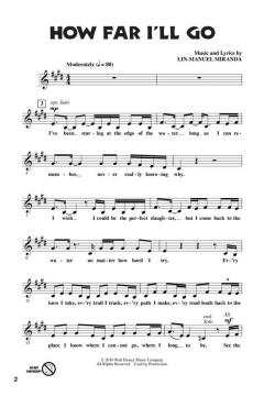 Let's All Sing Songs From MOANA 