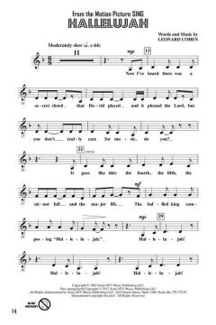 Let's All Sing Songs From The Motion Picture SING 