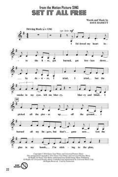 Let's All Sing Songs From The Motion Picture SING 