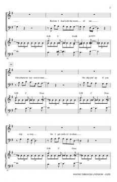 Waving Through A Window von Benj Pasek 