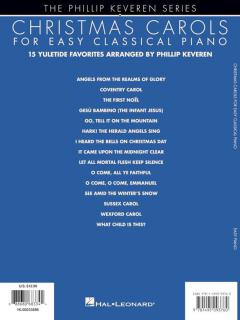 Christmas Carols For Easy Classical Piano 