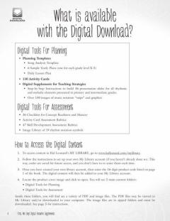 FIRST, WE SING! Digital Resource Supplements von Susan Brumfield 