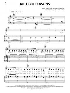 Million Reasons von Lady Gaga 