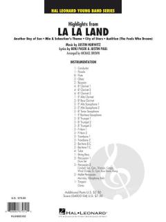 Highlights From La La Land (Justin Hurwitz) 