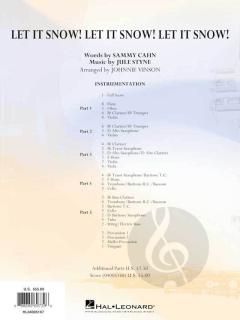 Let It Snow! Let It Snow! Let It Snow! (Sammy Cahn) 