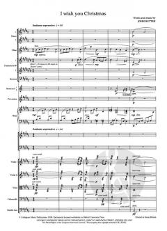 I wish you Christmas von John Rutter 