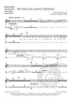 We wish you a merry Christmas von John Rutter 
