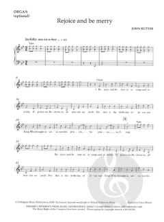 Rejoice and be merry (John Rutter) 