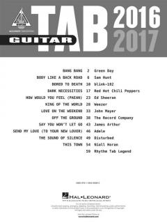 Guitar Tab 2016-2017 