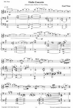 Violin Concerto von Carl Vine im Alle Noten Shop kaufen