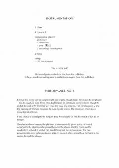 Dream of the Song von George Benjamin 