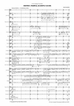 Destroy, Trample, As Swiftly As She (Gavin Higgins) 