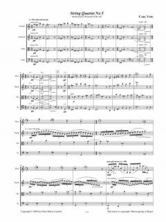 String Quartet No. 5 von Carl Vine 