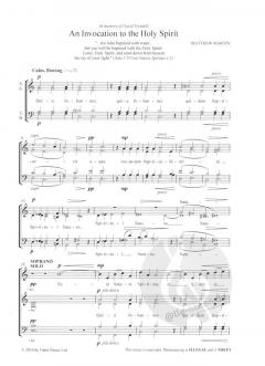 An Invocation to the Holy Spirit (Matthew Martin) 