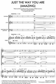 Choir Rocks! - Just The Way You Are (Amazing) (Bruno Mars) 