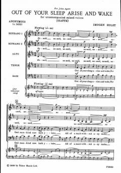 Out of Your Sleep Arise and Wake (Imogen Holst) 