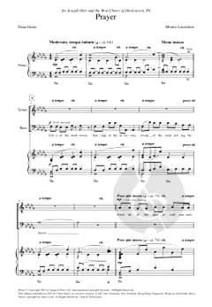 Prayer (Morten Lauridsen) 