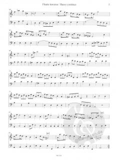 Sonate a-moll von Friedrich II. für Flöte und Basso continuo im Alle Noten Shop kaufen