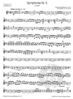 Symphonie Nr. 5 c-moll op. 67 von Ludwig van Beethoven 