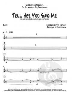 Tell Her You Saw Me (Pat Metheny) 
