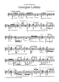 Georgian Lullaby von Kacha Metreveli 