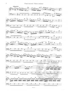 Sonate h-moll von Friedrich II. für Flöte und Basso continuo im Alle Noten Shop kaufen