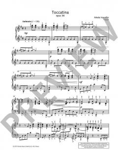 Toccatina op. 36 von Nikolai Kapustin 