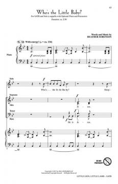 Little Lion, Little Lamb (Preview CD) 