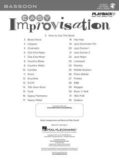 Easy Improvisation for Bassoon 