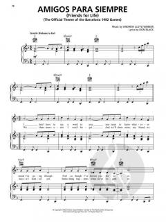 The Andrew Lloyd Webber Sheet Music Collection 