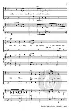 Praise the Name of the Lord 