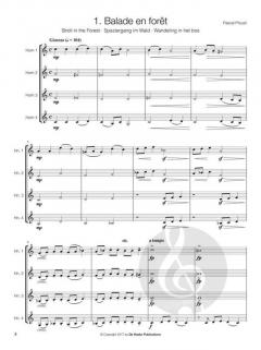 14 Intermediate Horn Quartets von Pascal Proust 