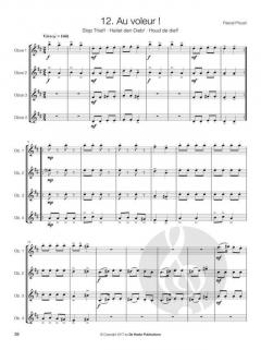 14 Intermediate Oboe Quartets von Pascal Proust im Alle Noten Shop kaufen