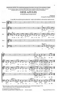 Ojos Azules von Stephen Hatfield 