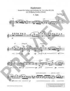 Kadenzen KV 216 von Jörg Widmann 