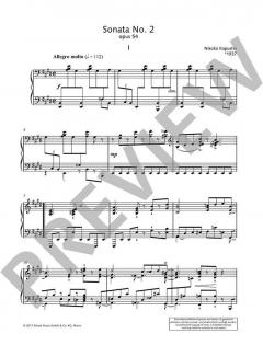 Sonata No. 2 op. 54 von Nikolai Kapustin 