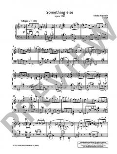 Something else op. 160 von Nikolai Kapustin 