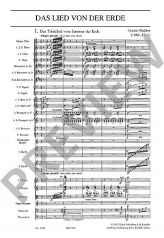 Das Lied von der Erde von Gustav Mahler 
