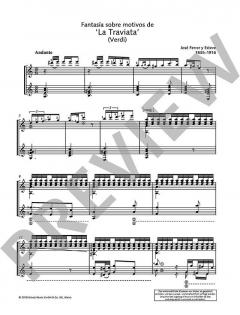 Two Operatic Fantasias for 2 Guitars von Jose Ferrer 