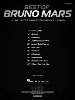 Best Of Bruno Mars von B. Mars 