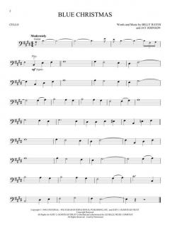 Christmas Favorites - Cello im Alle Noten Shop kaufen