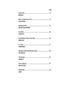 Acoustic Guitar Songs 