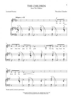 American Art Songs For The Progressing Singer - Mezzo-Soprano 