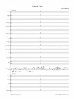 Peacock Tales von Anders Hillborg 