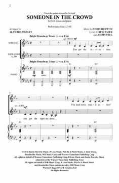 Someone in the Crowd (Benj Pasek) 